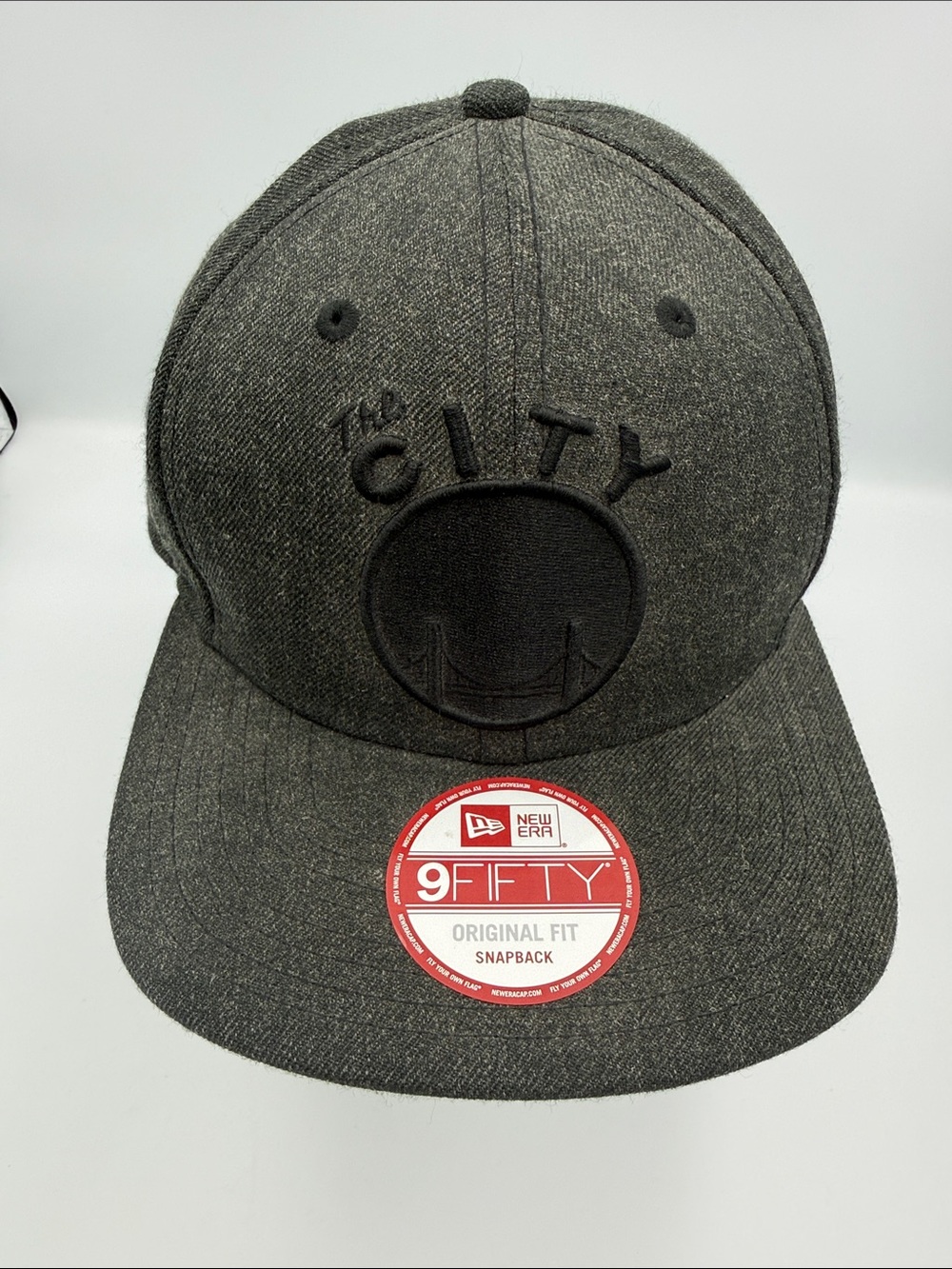 Golden State Warriors NBA Era Fitted Hat~Gray The City